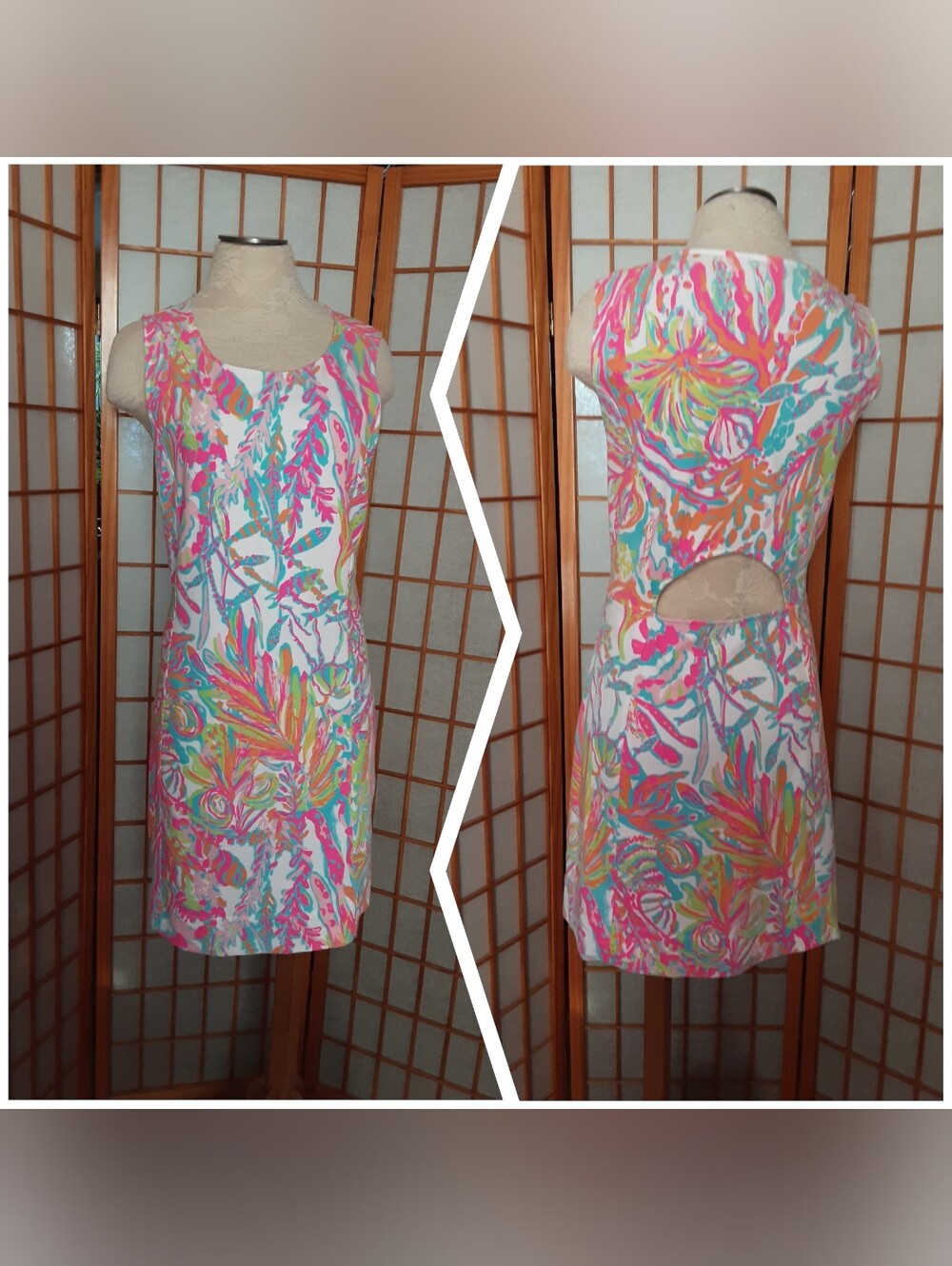 NWOT "Lilly Pulitzer" Open Back Dress